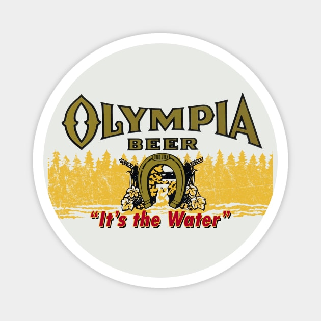 Olympia 1896 - 2003 Magnet by Doc Multiverse Designs